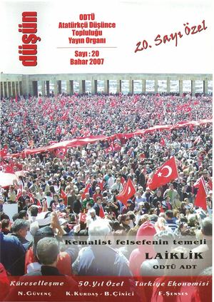 Düşün Dergisi 20. Sayı