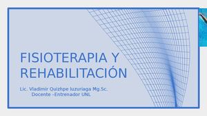 Fisioterapia Y Rehabilitación By Slidego