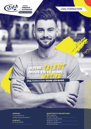 Brochure Centre de Formation de Digne-Les-Bains