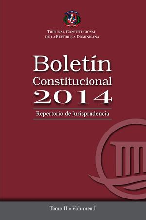 Repertorio de jurisprudencia 2014 Tomo II Vol. I