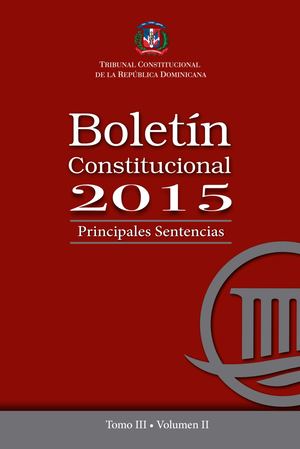 Principales Sentencias 2015 Tomo III Vol. II