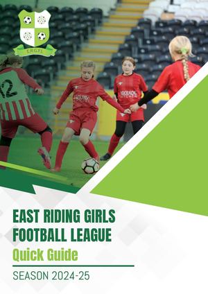 East Riding Girls FL Quick Guide