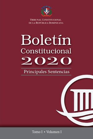 Principales Sentencias 2020 Tomo I Vol. I