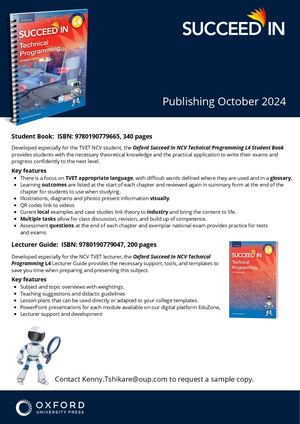 Technical Programming NCV L4 NBA