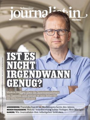 Schweizer journalist:in 04/24 Vorschau