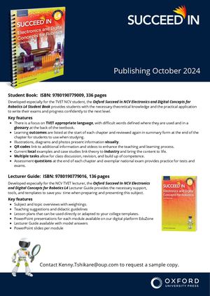 Electronic and Digital Concepts for Robotics NCV L4 NBA