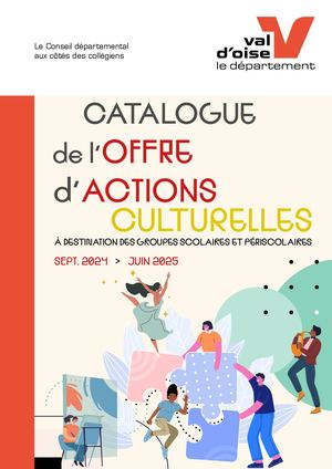 Offre pédagogique d'actions culturelles 2024 - 2025