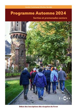 Livret seniors - Automne 2024