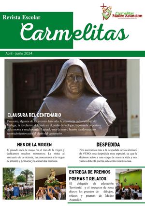Carmelitas Revista Escolar_Abril-Junio 2024