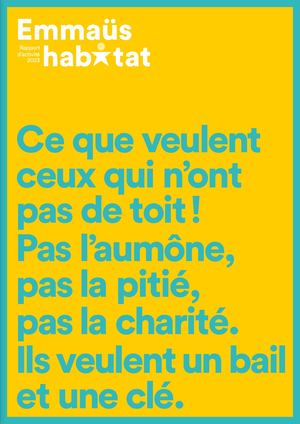 Rapport d'activité Emmaüs Habitat 2023