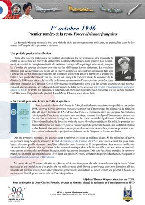 1er Octobre 1946 Faf