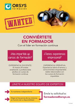ORSYS Formación - Conviertete en formador