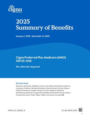 Cigna Preferred Plus - Summary of Benefits 2025