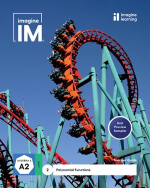 Imagine IM Algebra 2 Teacher Guide Sampler