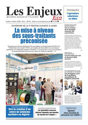 les enjeux eco N°479