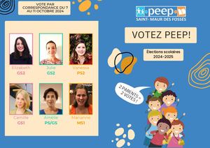 Votre équipe PEEP Diderot maternelle