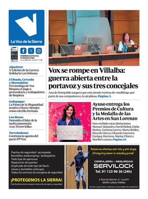 La Voz de la Sierra - Edición impresa 03/10/2024