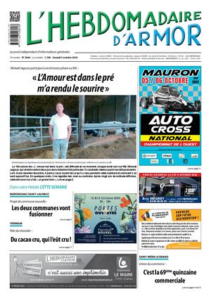 L'Hebdomadaire d'Armor n°3664 du samedi 5 octobre 2024