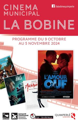 La Bobine - Programme du 9 octobre au 5 novembre 2024