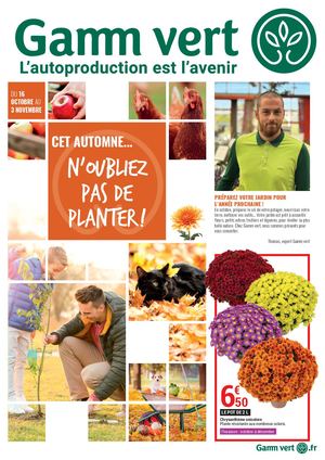 Jardin d'Automne - 4 pages