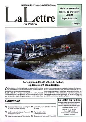 La Lettre Du Paillon N°369