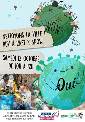 CMJ+EMA Nettoyons La Ville 12 Octobre 2024