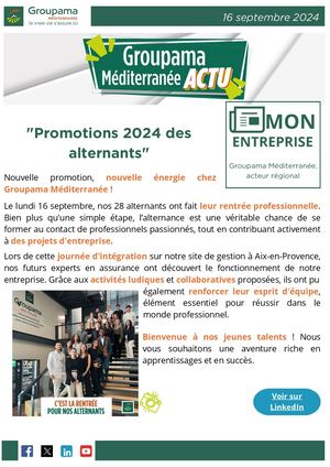 Actu Promotions 2024 Des Alternants 16092024