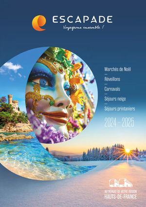 Brochure Hiver-Printemps Voyages autocar Escapade 2024-2025
