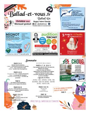 Ballad'Ain Octobre 2024