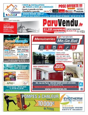 PARUVENDU.FR SENS N°265