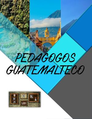 Álbum De Pedagogos Guatemaltecos