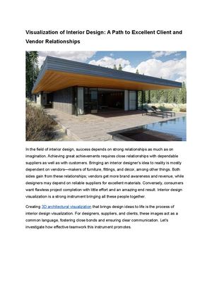 Calaméo - Visualization Of Interior Design A Path To Excellent Client ...