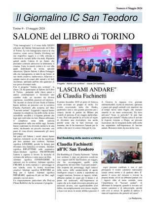 Giornalino Ic San Teodoro Numero 4