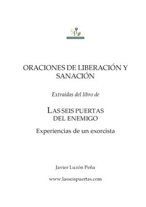 Oraciones Las Seis Puertas Español 18 Feb 2023