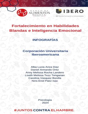Infografías habilidades blandas e inteligencia emocional