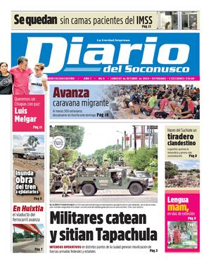 Diario Del Soconusco 7 De Octubre Del 2024