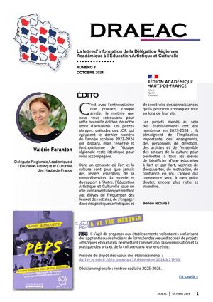 Lettre d'information de la DRAEAC Hauts-de-France n°8
