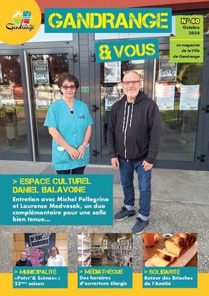 Gandrange Et Vous Octobre 2024