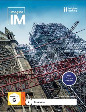Imagine Im Geometry Student Workbook Unit 2 Preview Sampler
