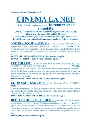 Programme La Nef Grenoble(46)