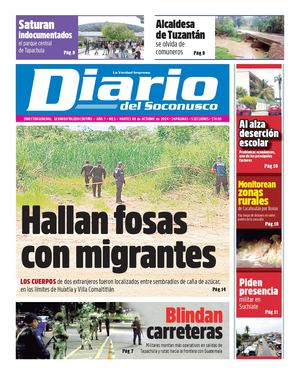 Diario Del Soconusco 08 De Octubre Del 2024