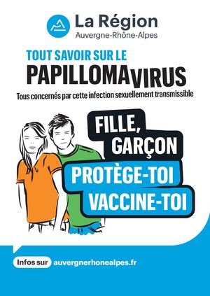 Livret Tout savoir sur le papillommavirus