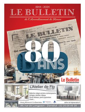 80 Ans Du Bulletin De L'arrondissement De Rouen
