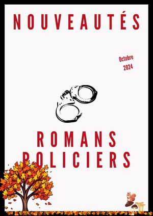 Romans policiers Octobre 2024