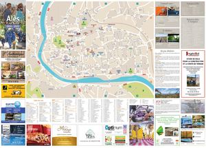 Alès Plan guide 2024