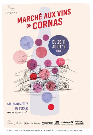 Marché aux vins Cornas Dépliant 2024