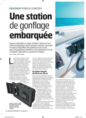 La station de gonflage intégrée ATMOS