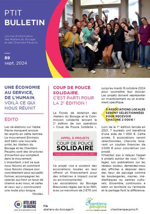 Ptit Bulletin 89 - Septembre 2024
