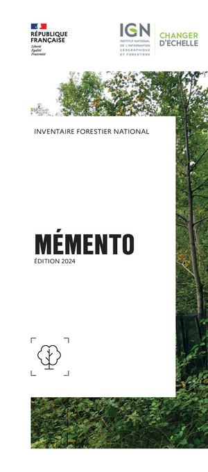 2024 - Mémento inventaire forestier IGN