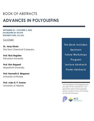 Advances in Polyolefins 2024